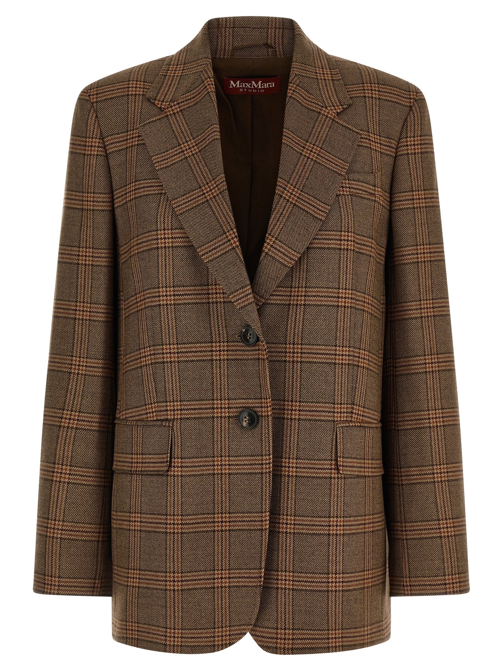 Brauner Wollblazer