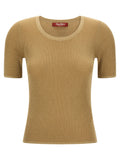 Gold Polyamid T-Shirt
