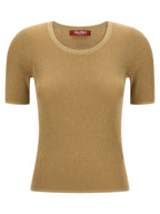 Gold Polyamid T-Shirt