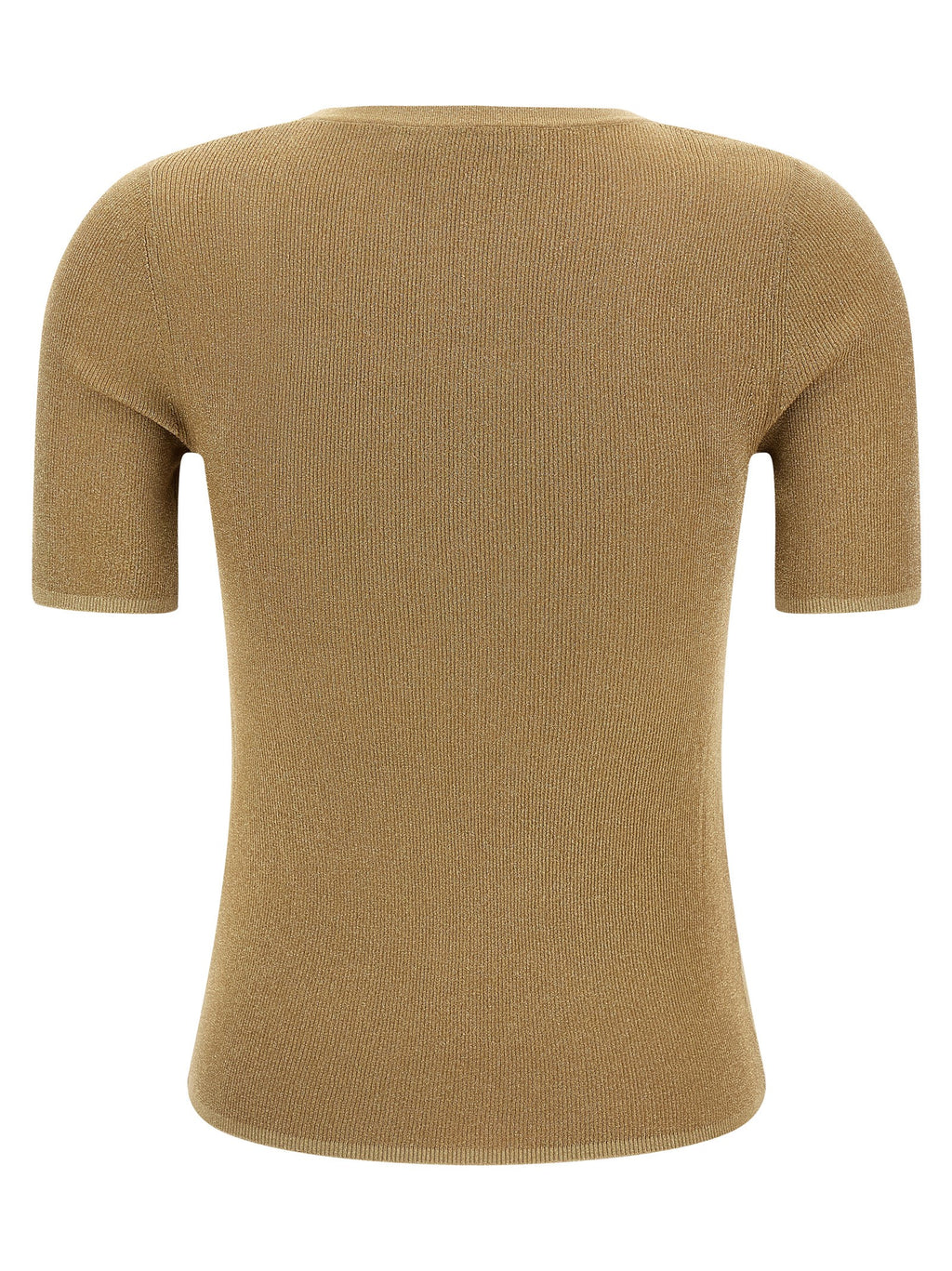 Gold Polyamid T-Shirt