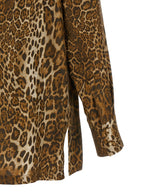 Braune Seidenbluse