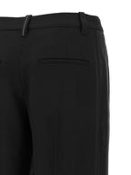 Schwarze Hose aus reiner Schurwolle
