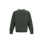 Zweifarbiger Pullover aus Baumwolle
