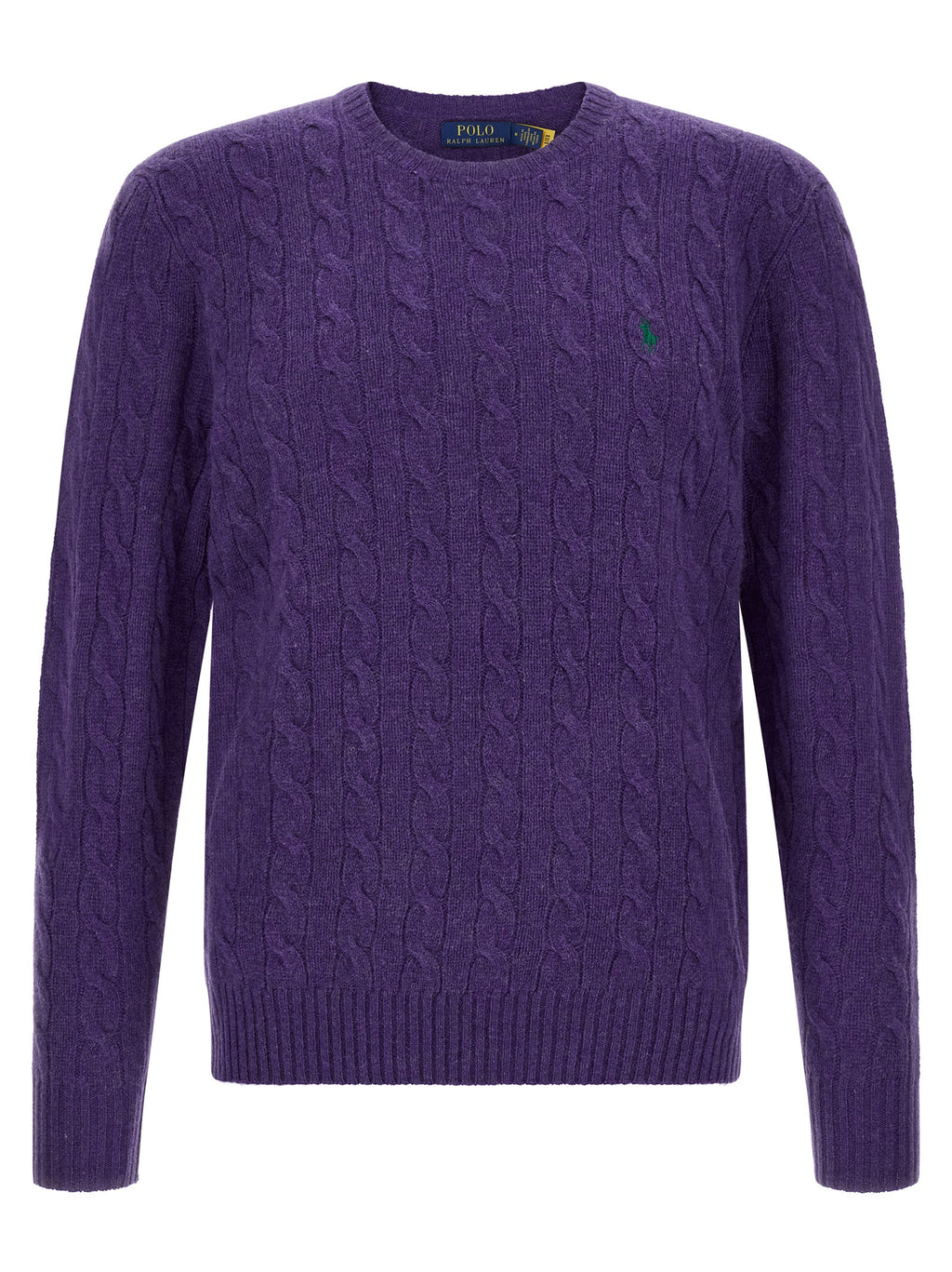 Violette Strickjacke aus Wolle 341587