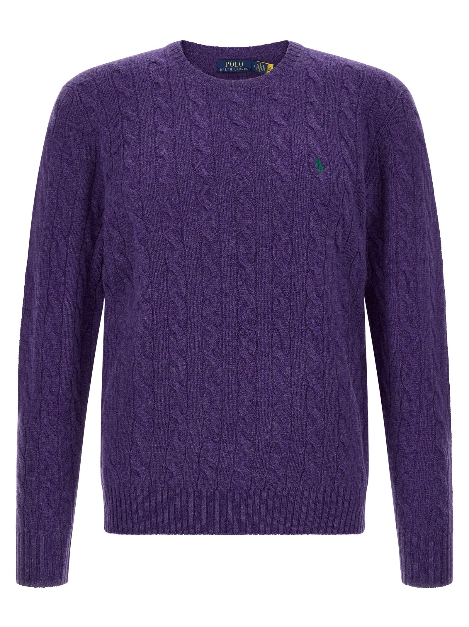 Violette Strickjacke aus Wolle 341587