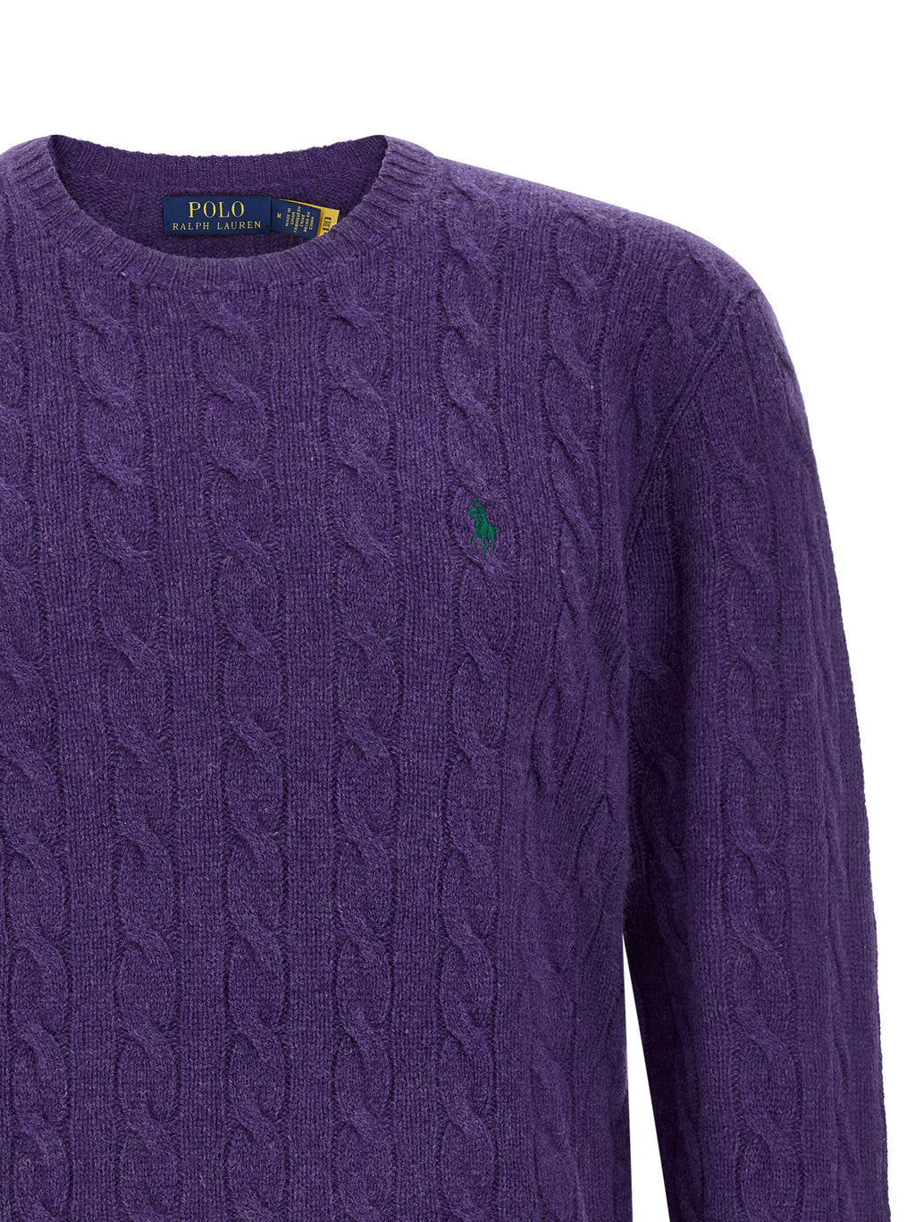 Violette Strickjacke aus Wolle 341587