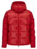 Mehrfarbige Polyester-Jacke in voller Länge