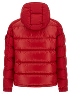 Mehrfarbige Polyester-Jacke in voller Länge