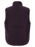 Violette Weste aus Polyester