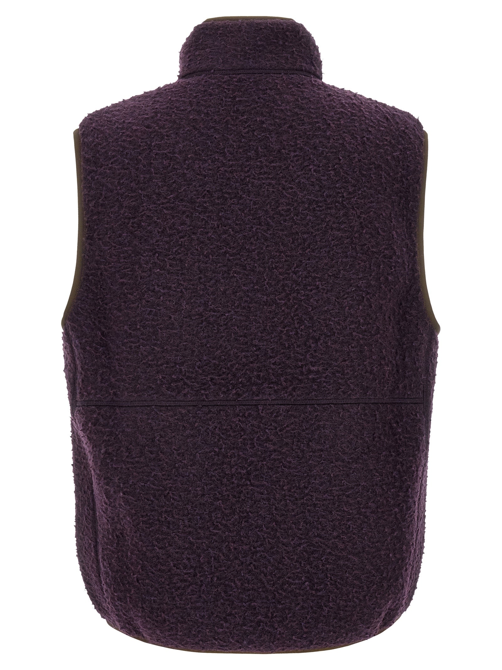 Violette Weste aus Polyester