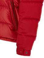 Mehrfarbige Polyester-Jacke in voller Länge