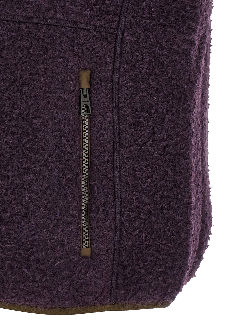 Violette Weste aus Polyester