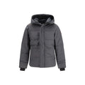 Grauer Baumwollparka Canada Goose