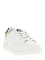 Mehrfarbige Sneaker mit Check-Ferse