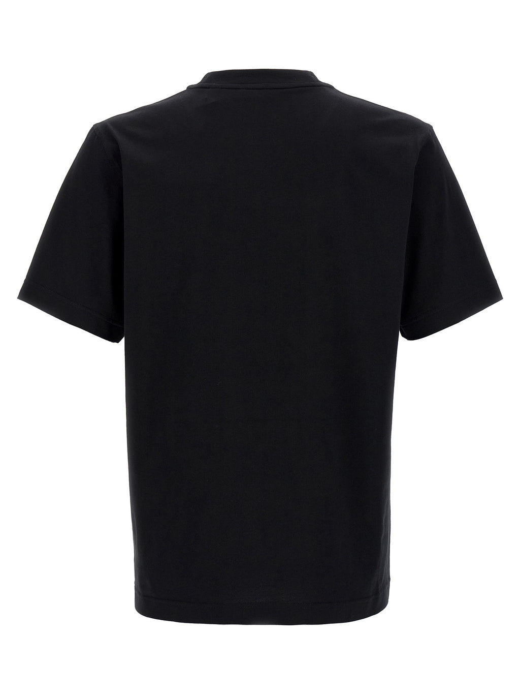 Schwarzes T-Shirt mit Knight-Prägung