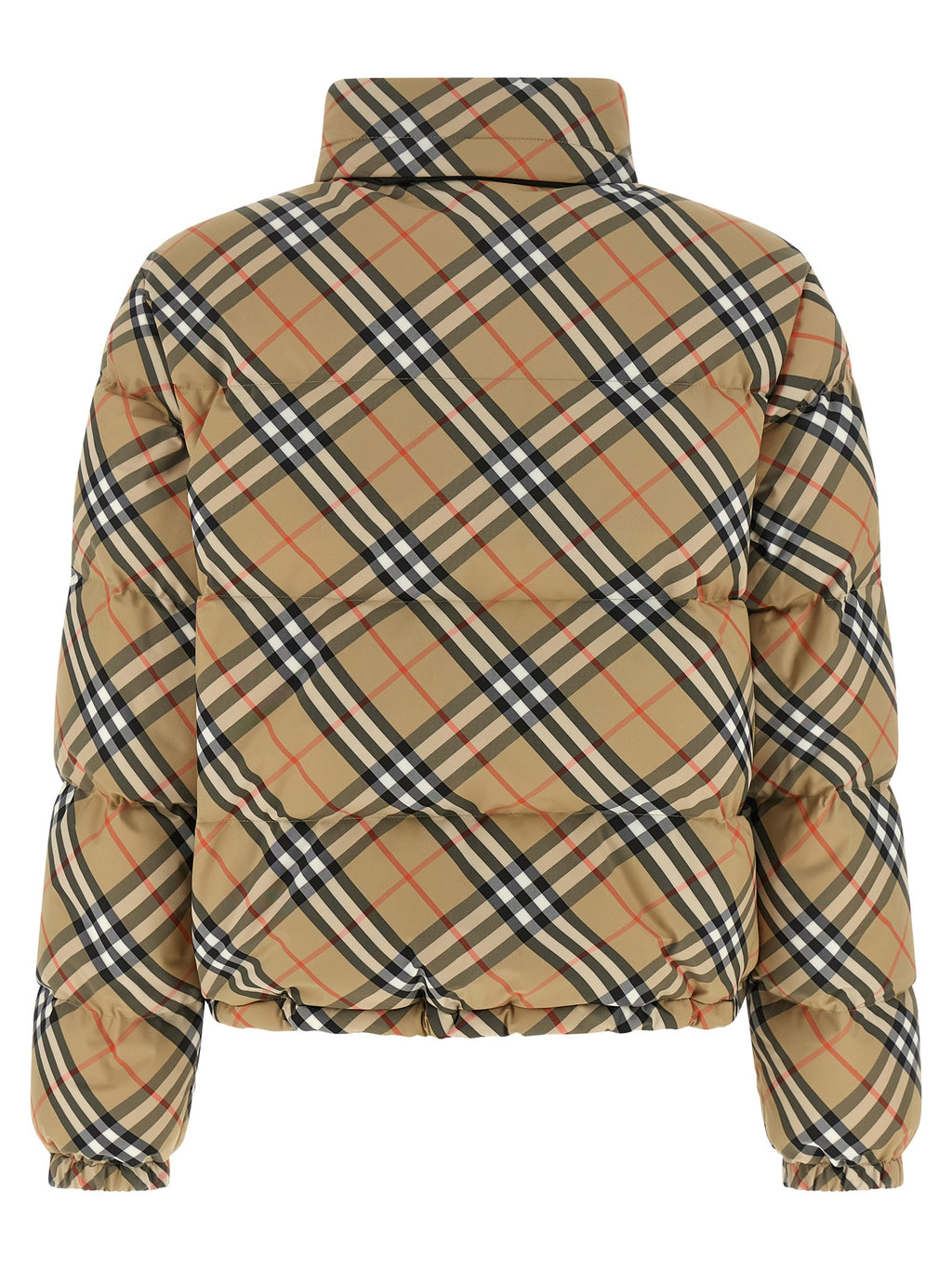 Beige lange Jacke aus Wolle