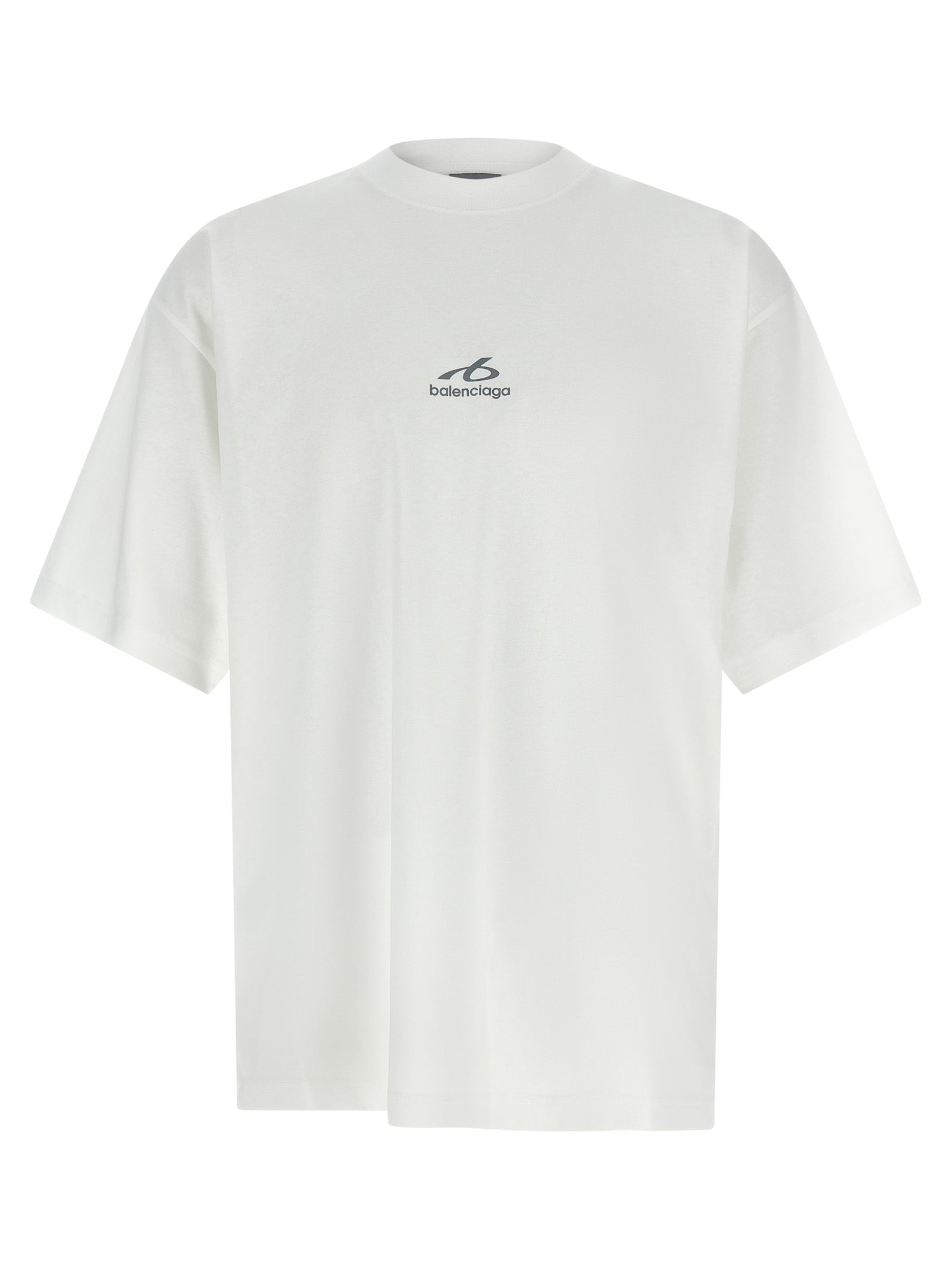 Weißes T-Shirt aus Baumwolle