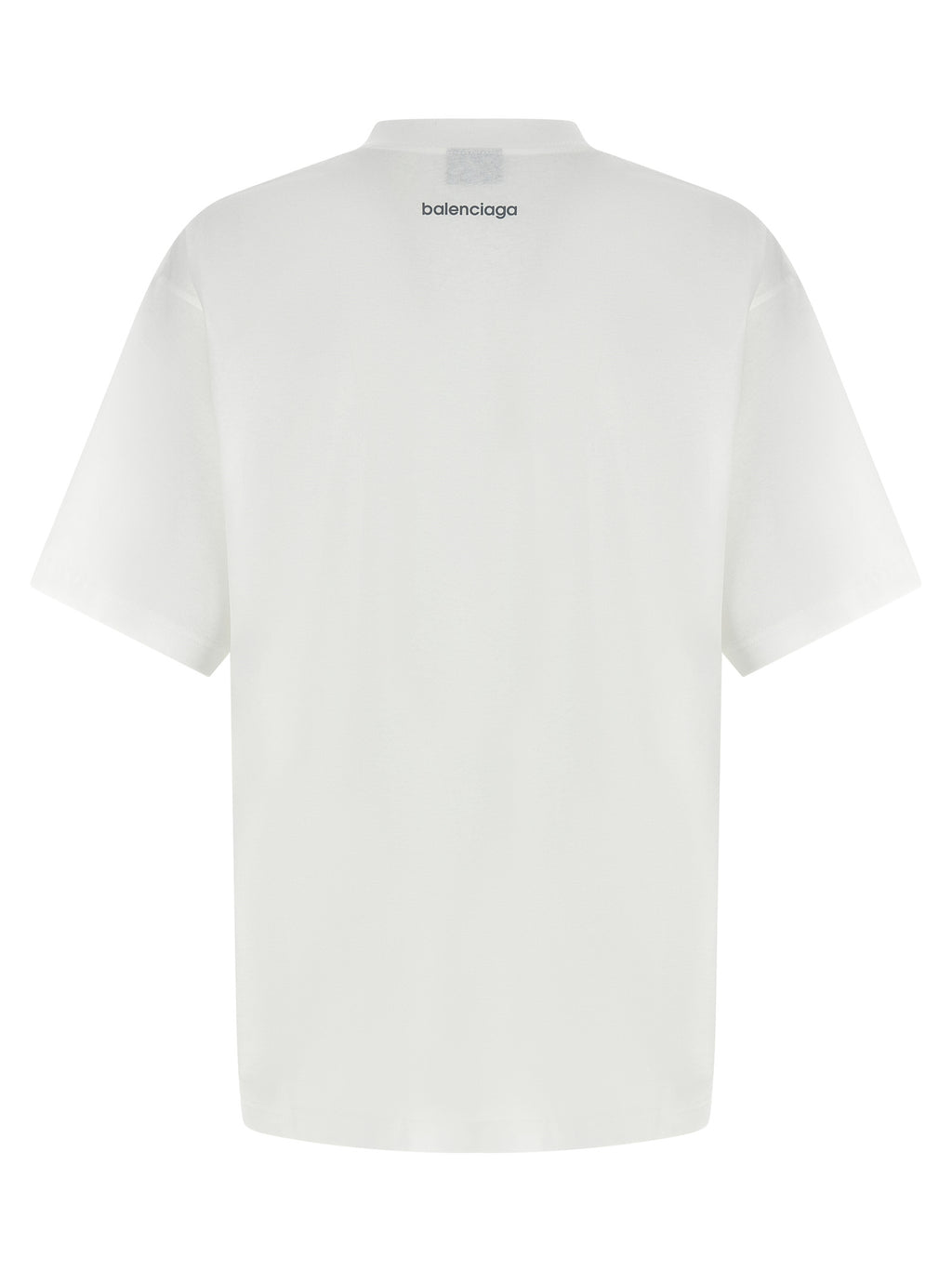 Weißes T-Shirt aus Baumwolle