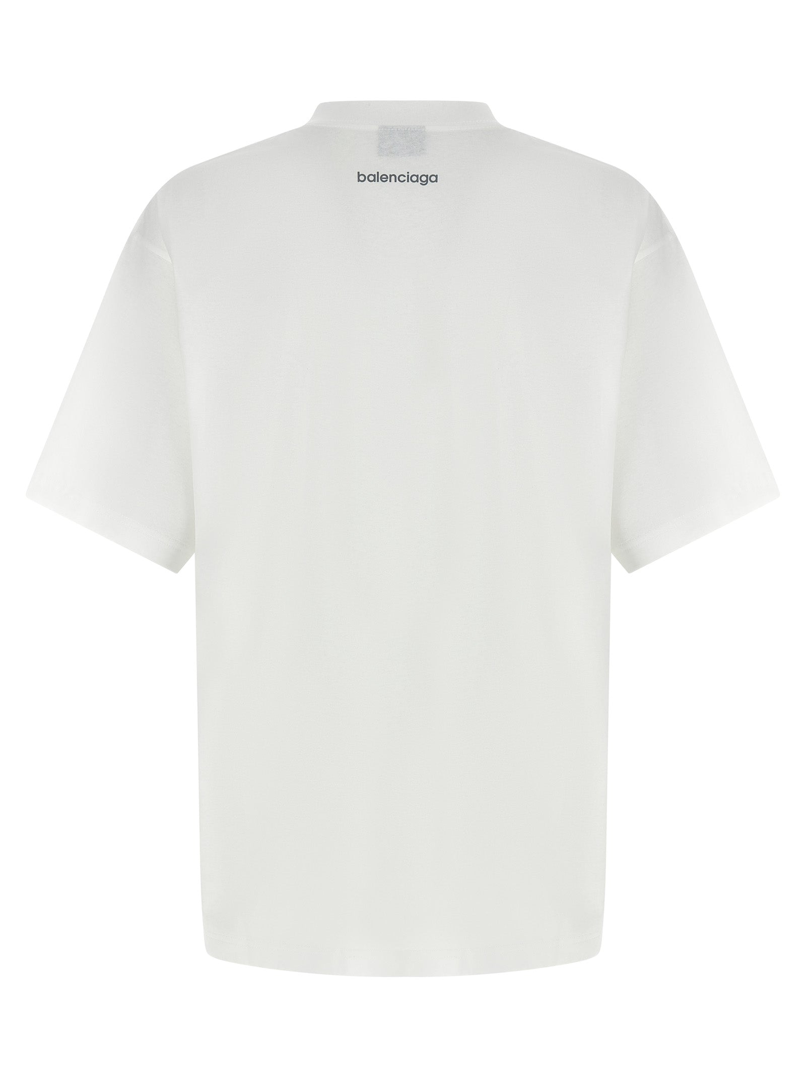 Weißes T-Shirt aus Baumwolle