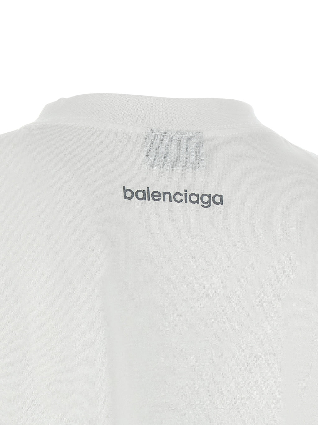 Weißes T-Shirt aus Baumwolle