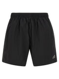 Schwarze Shorts aus Polyamid