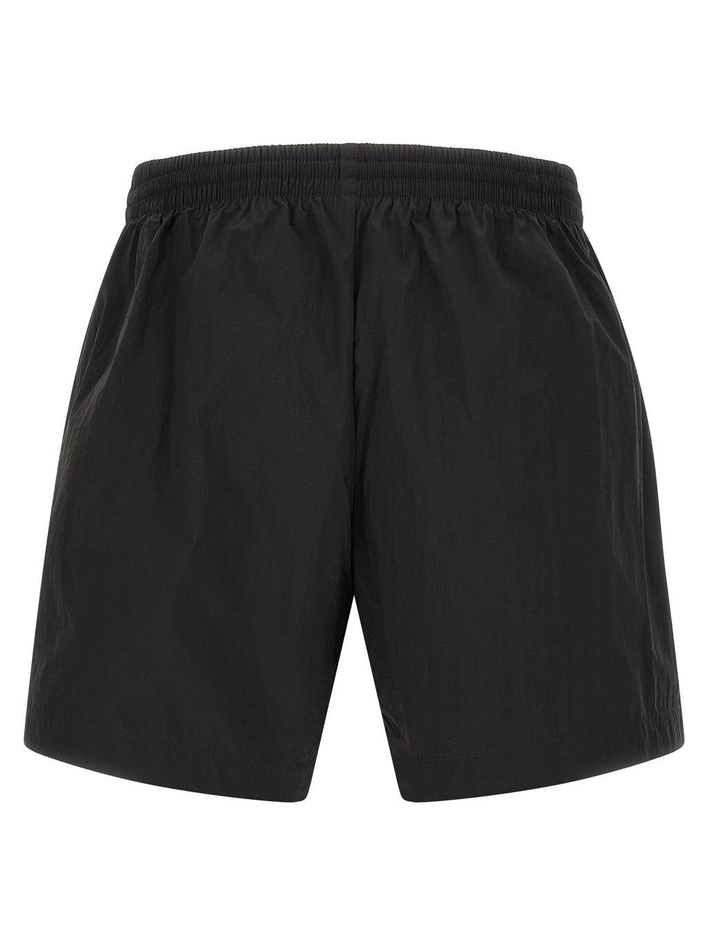 Schwarze Shorts aus Polyamid