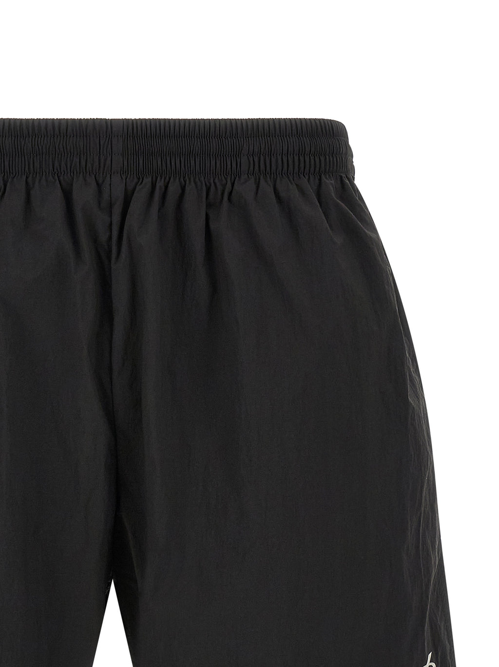 Schwarze Shorts aus Polyamid