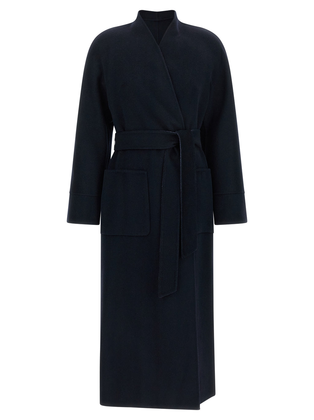 Mehrfarbiger Trenchcoat aus Wolle