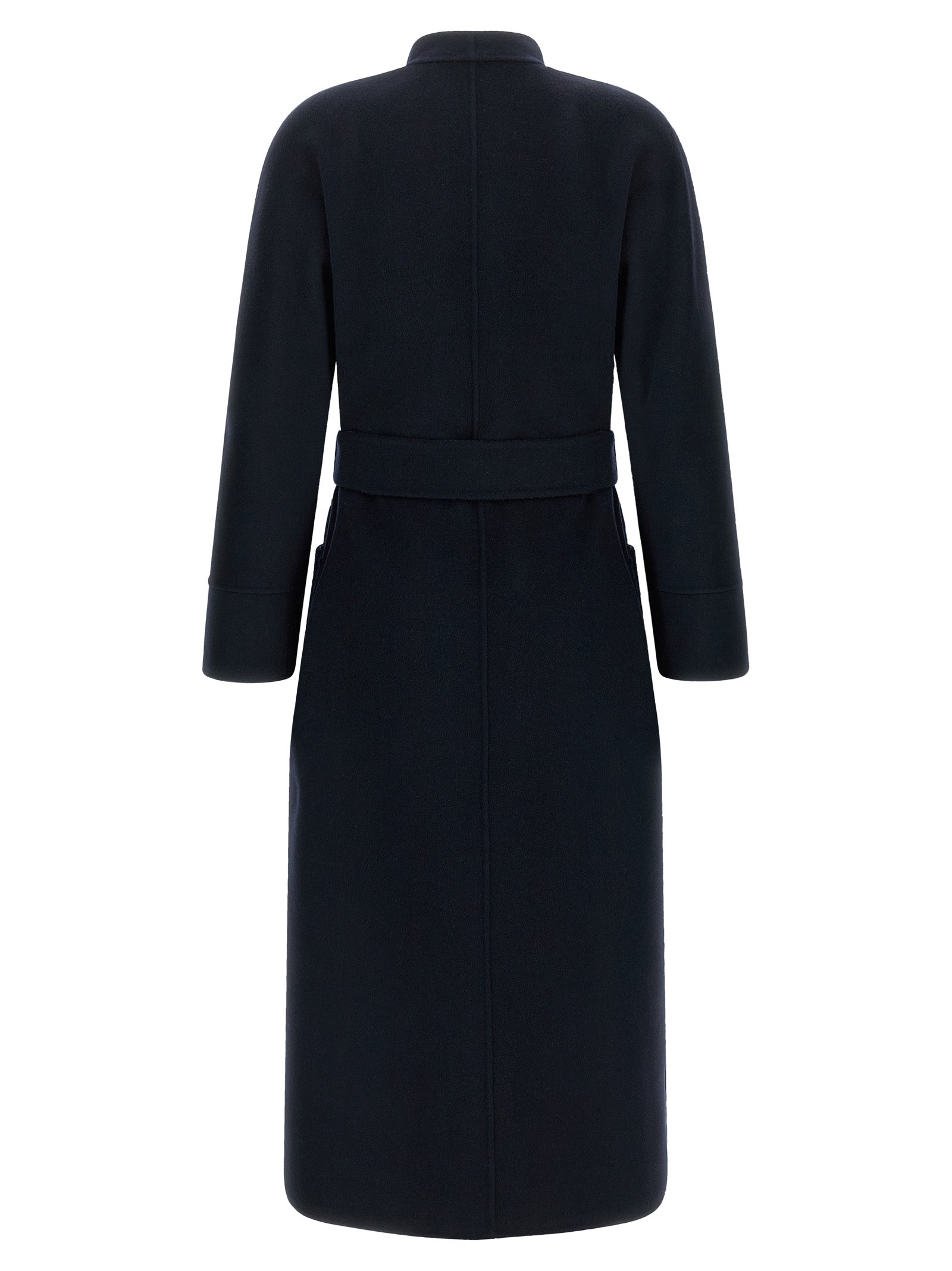 Mehrfarbiger Trenchcoat aus Wolle