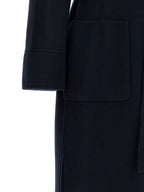 Mehrfarbiger Trenchcoat aus Wolle