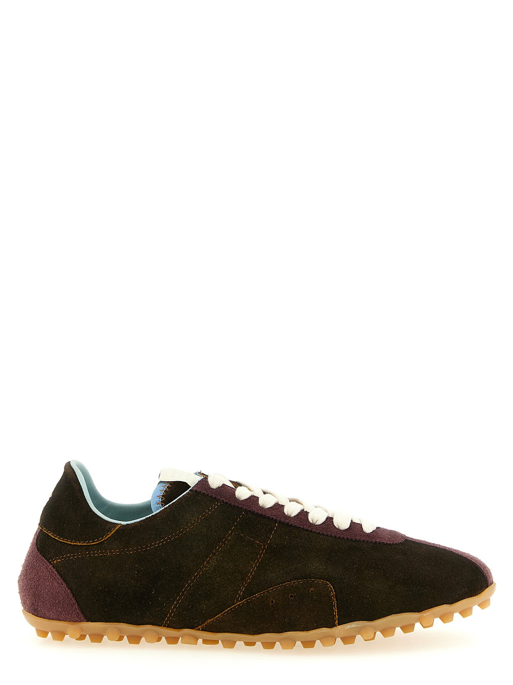 Braune Sneaker aus Leder