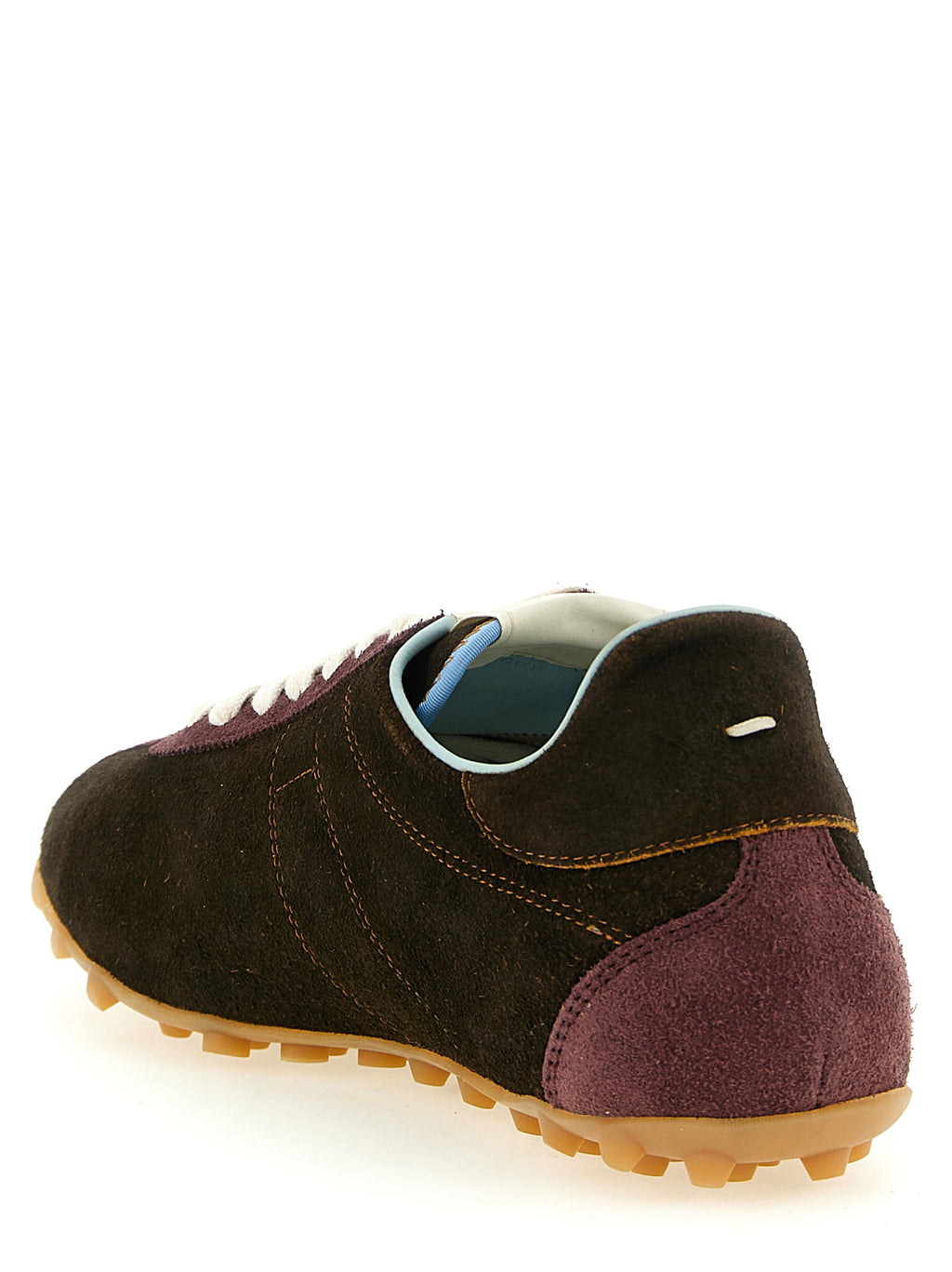Braune Sneaker aus Leder
