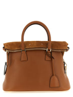 Braune Schultertasche aus Leder
