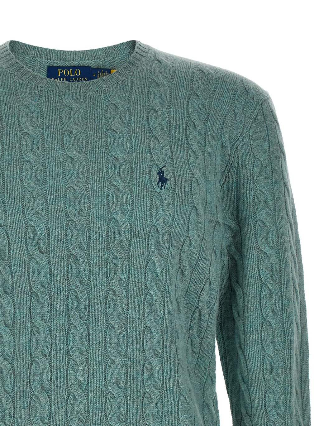 Zweifarbige Strickjacke aus Wolle