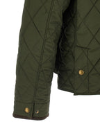 Zweifarbige lange Jacke aus Polyester