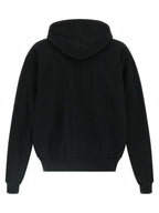 Schwarzes Sweatshirt aus Baumwolle
