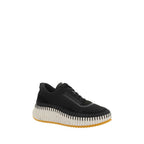 Schwarze Sneaker aus Nylon im Athletic-Stil Chloé