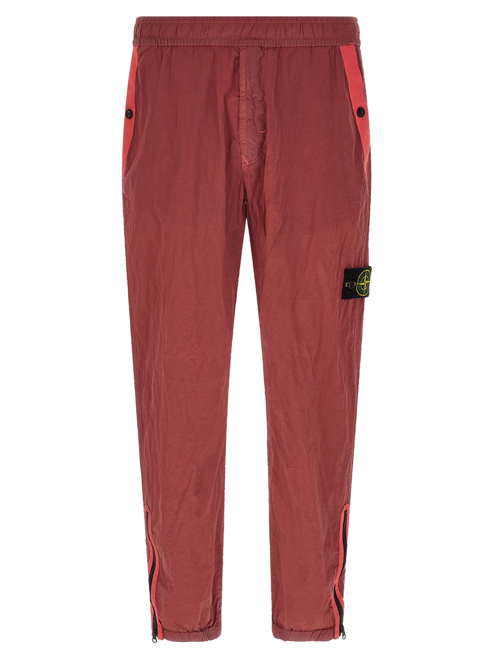 Rote Jogginghose aus Polyamid