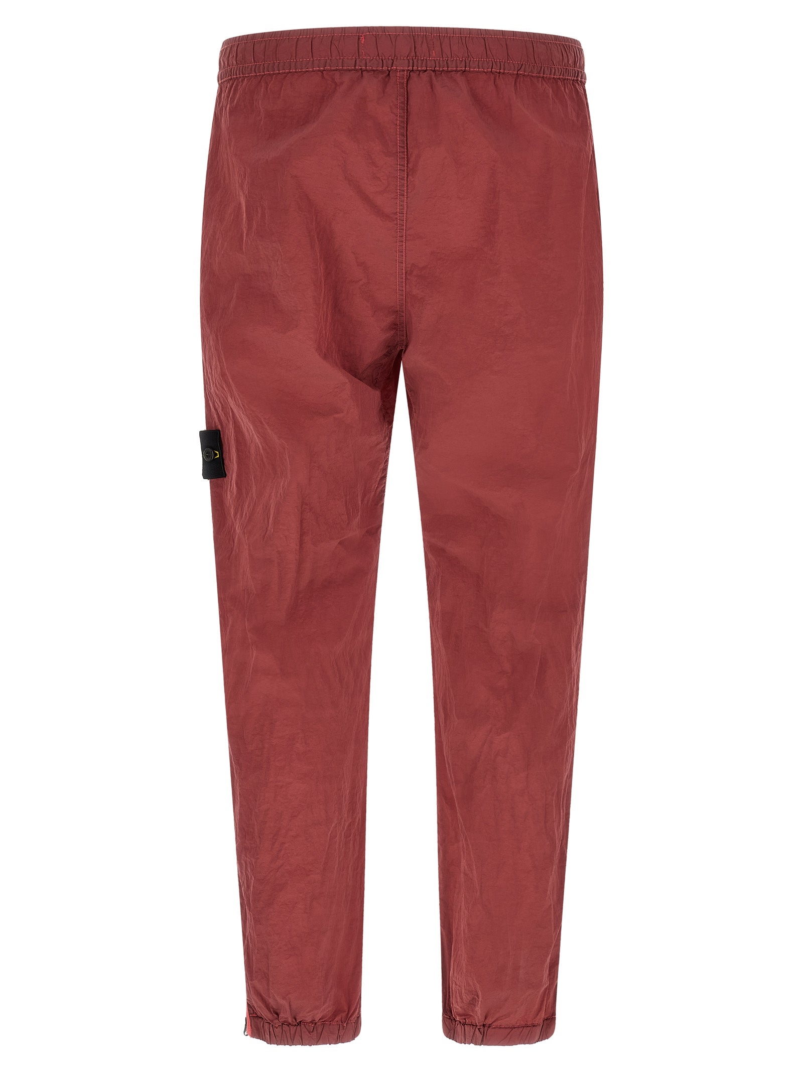Rote Jogginghose aus Polyamid