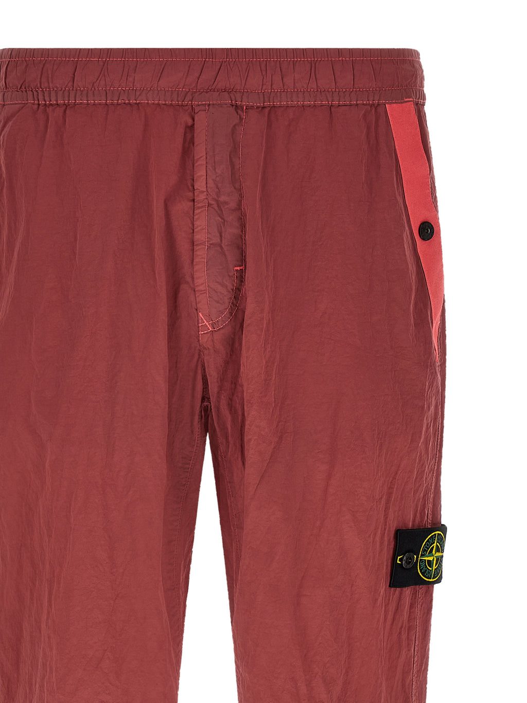 Rote Jogginghose aus Polyamid