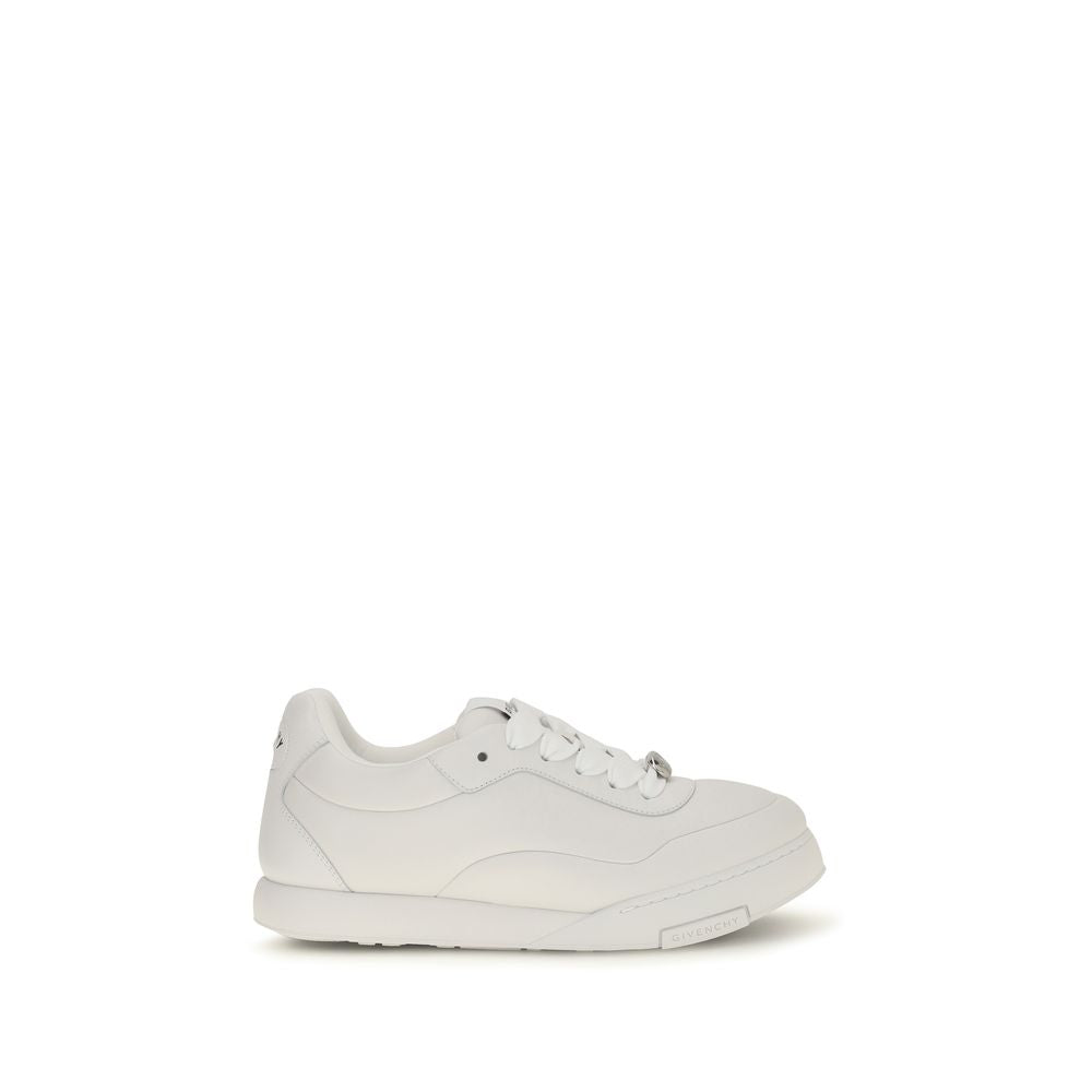 Weiße Sneaker aus Leder