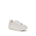 Weiße Sneaker aus Leder