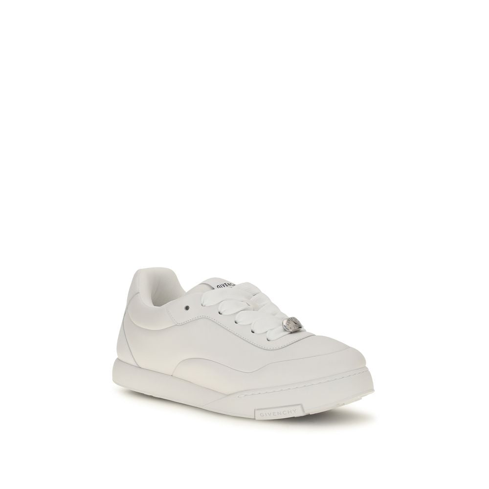 Weiße Sneaker aus Leder