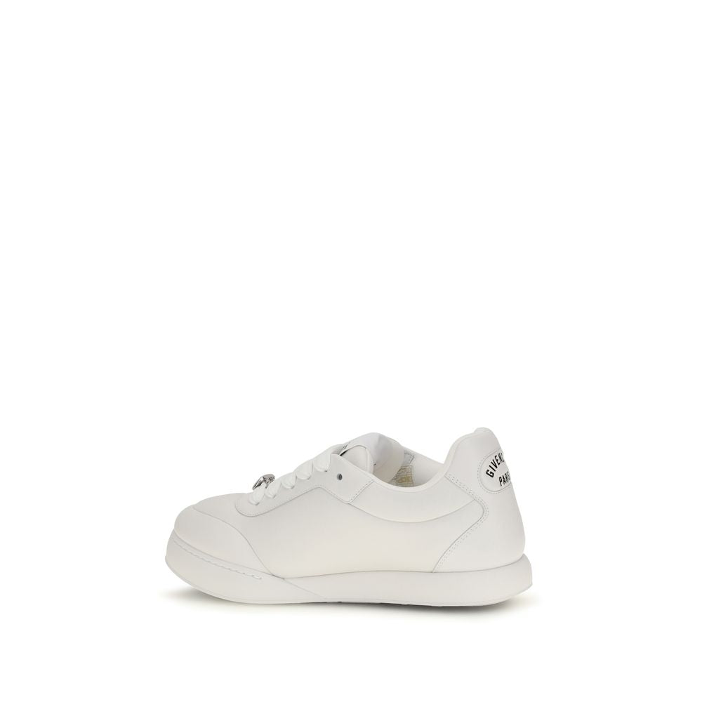 Weiße Sneaker aus Leder