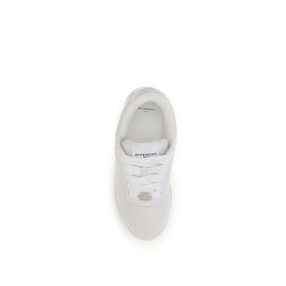 Weiße Sneaker aus Leder