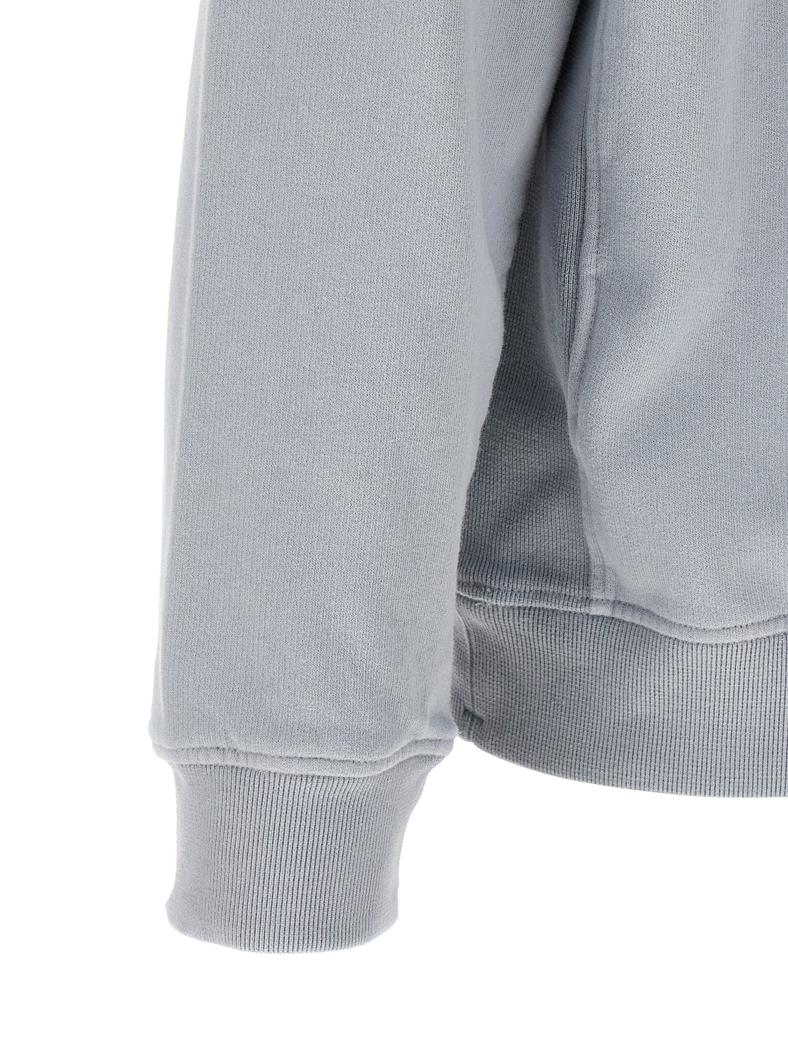 Graues Sweatshirt aus Baumwolle