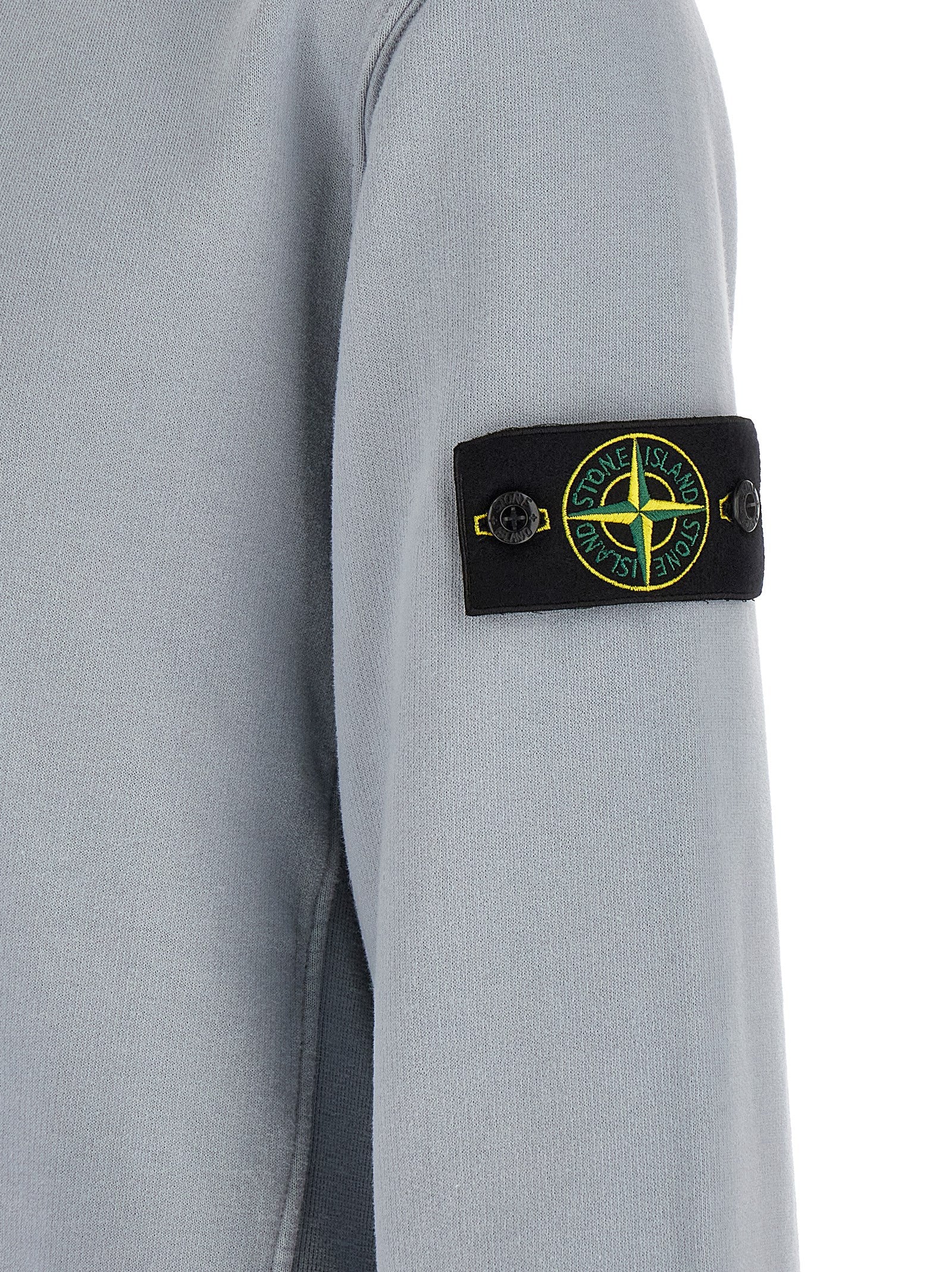Graues Sweatshirt aus Baumwolle
