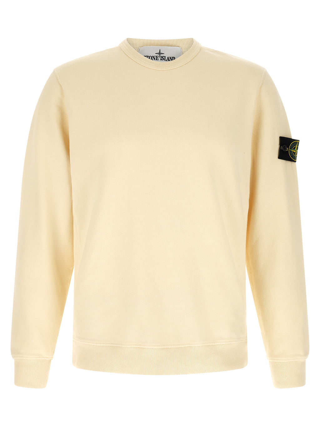 Weißes Sweatshirt aus Baumwolle
