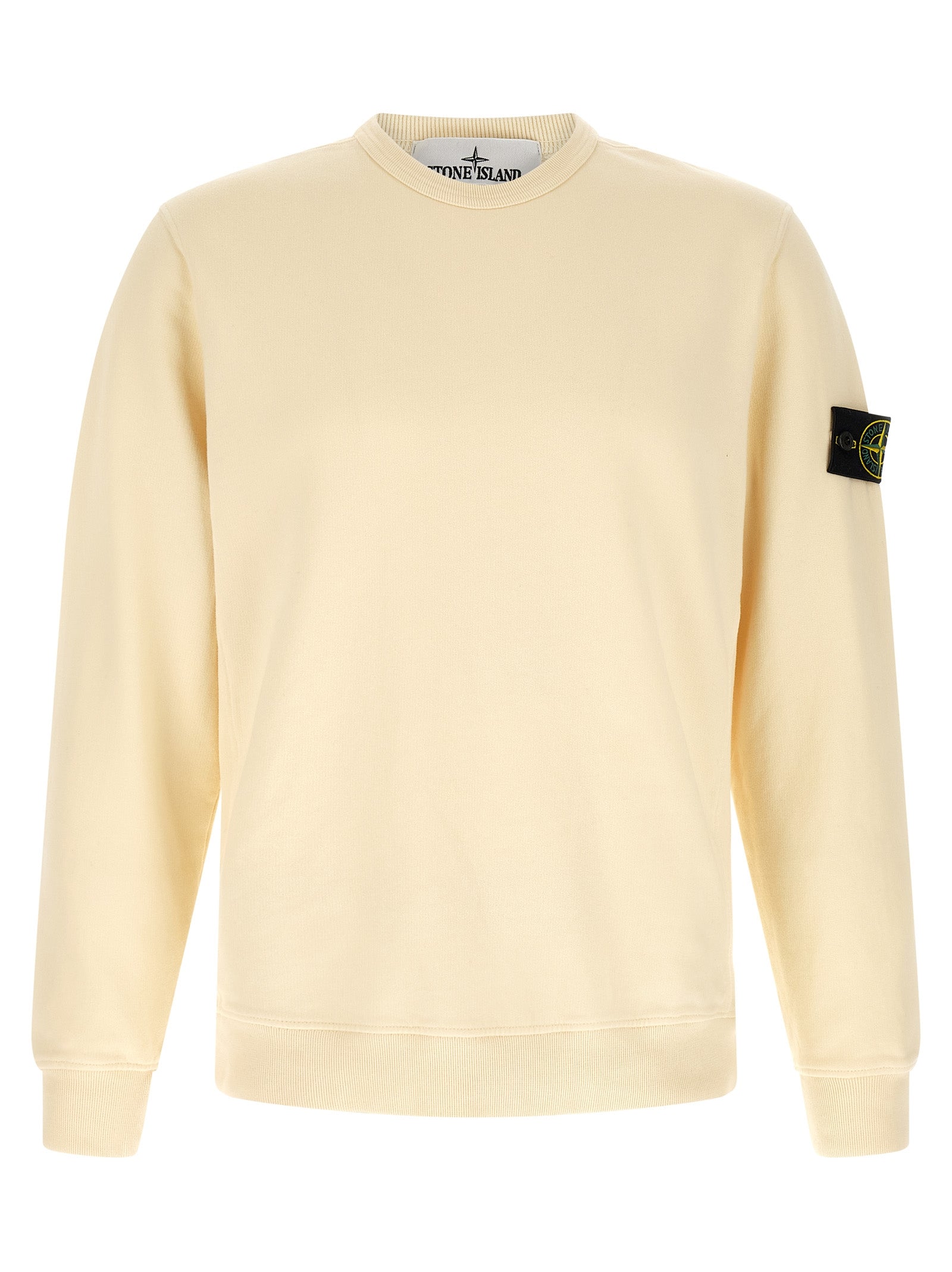 Weißes Sweatshirt aus Baumwolle