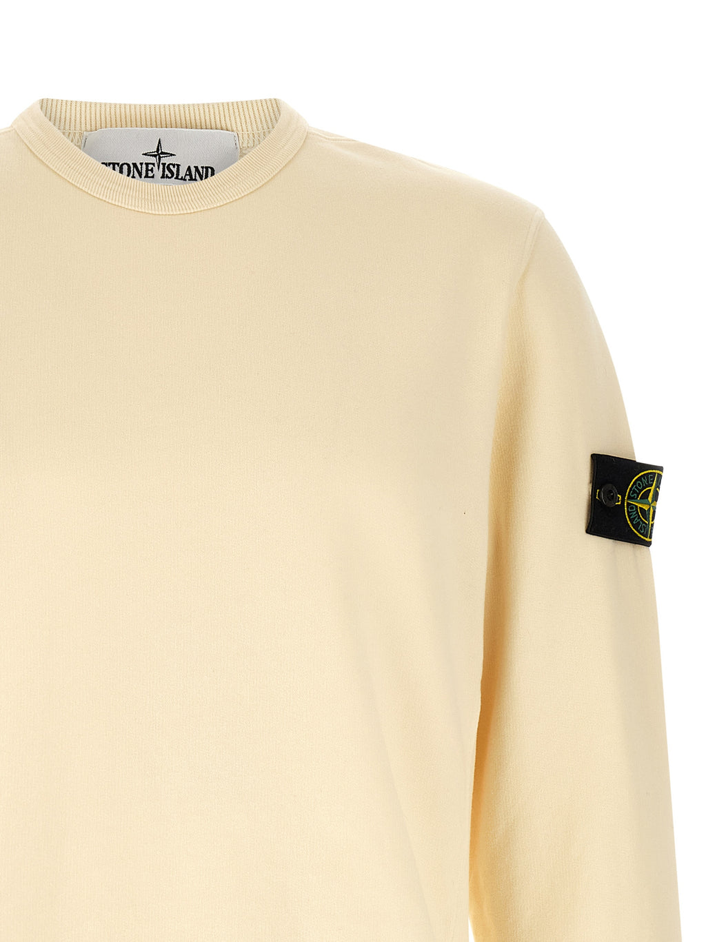 Weißes Sweatshirt aus Baumwolle